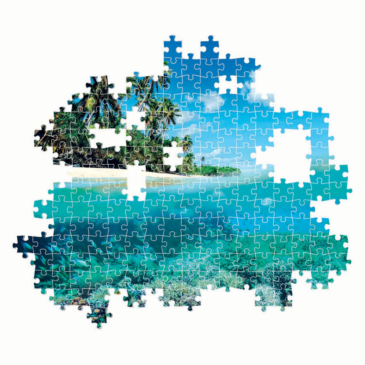 Clementoni puzzle paradis d'été, 1000 pcs.