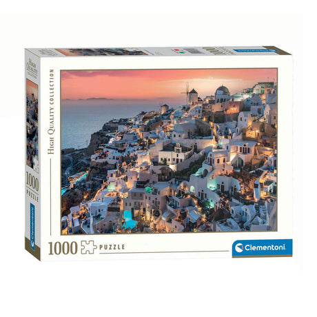 Clementoni puzzle nuances de Santorin, 1000 pcs.