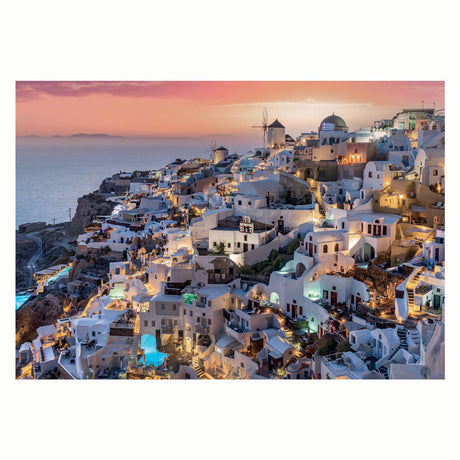 Clementoni puzzle nuances de Santorin, 1000 pcs.
