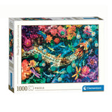 Clementoni puzzle œuvres d'art rivière koi, 1000 pcs.