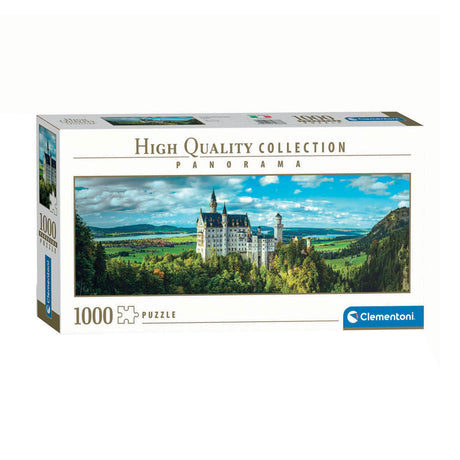 Puzzle panoramique Clementoni Château de Neuschwanstein, 1000 pcs.