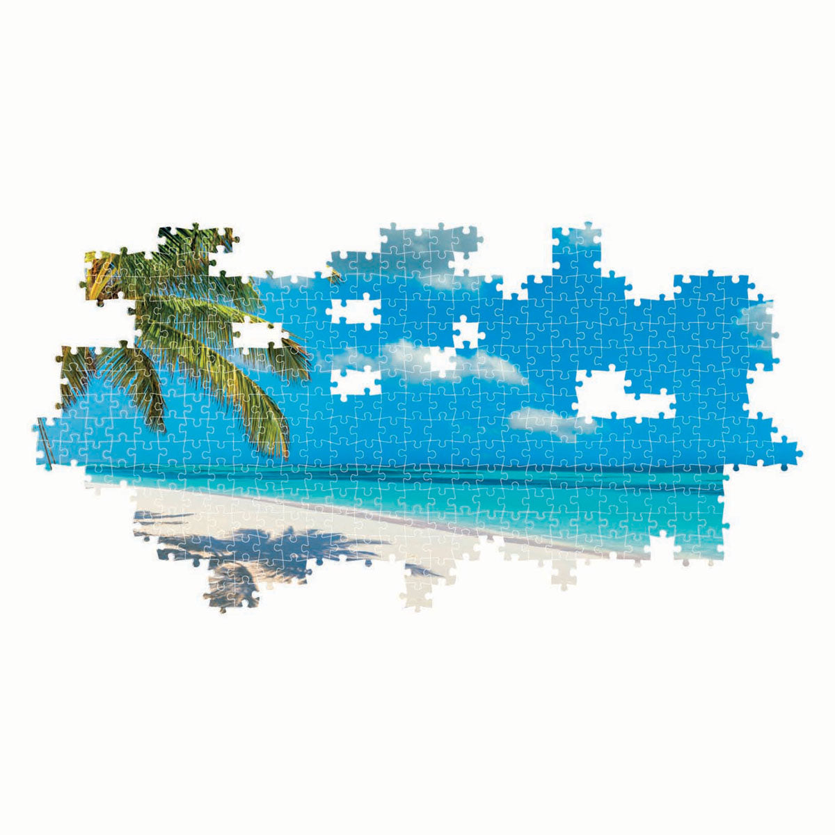Puzzle panoramique Clementoni se balançant au bord de l'océan, 1000 pcs.