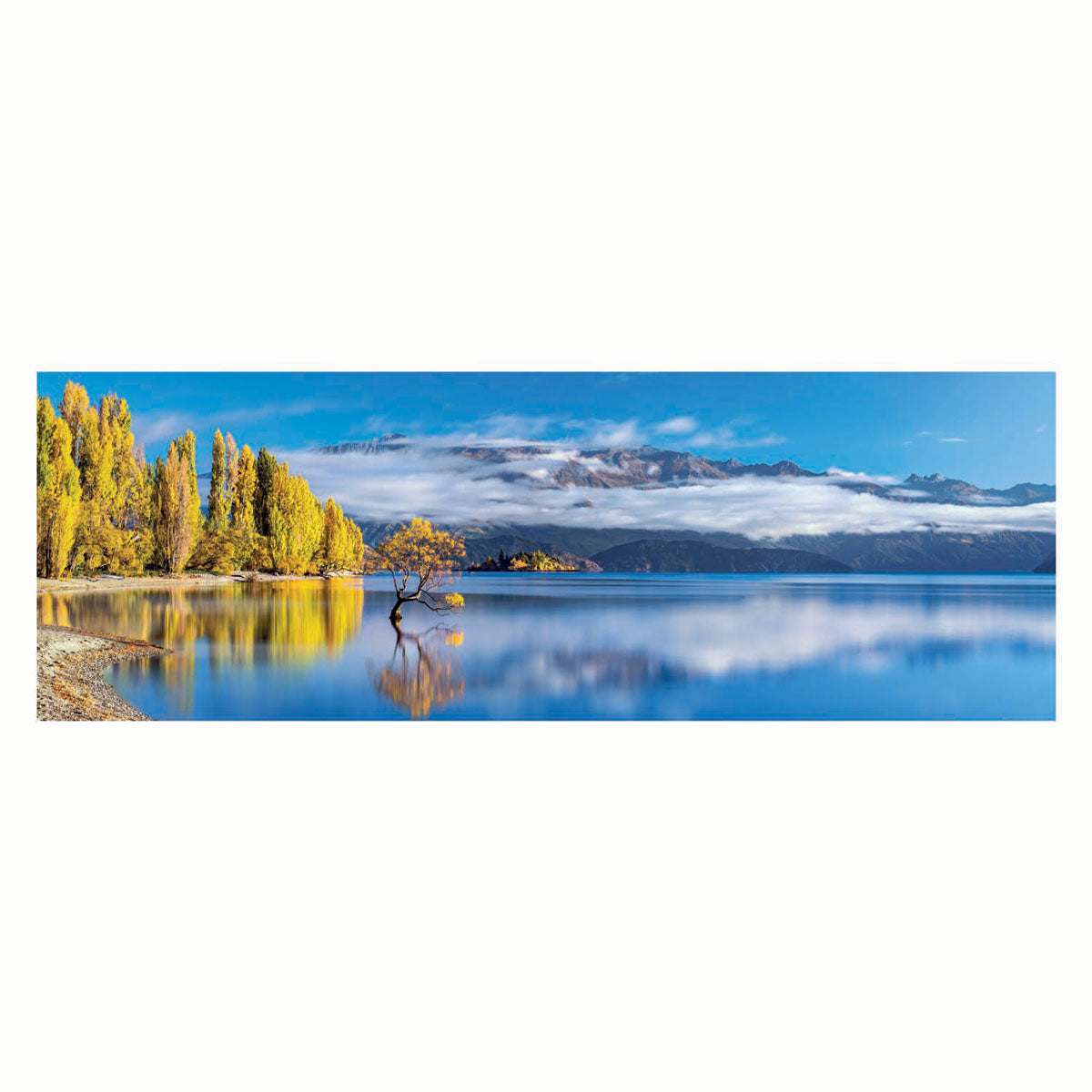 Clementoni puzzle panoramique reflets dorés de Wanaka, 1000 pcs.