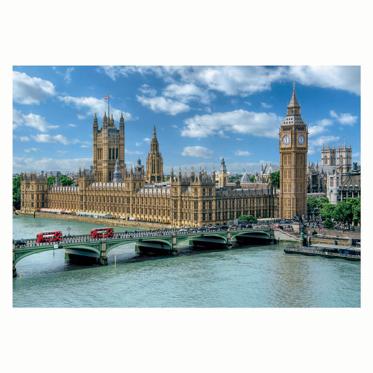 Clementoni puzzle maisons du parlement, 3000 pcs.