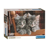 Clementoni puzzle chatons, 500 pcs.
