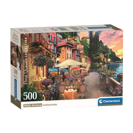 Clementoni puzzle Lac de Côme, 500 pcs.
