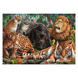 Clementoni puzzle chats sauvages, 500 pcs.