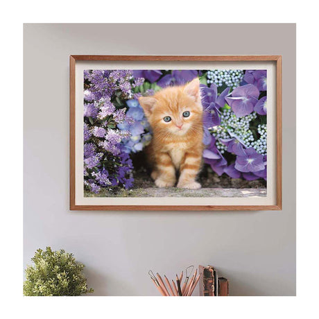 Clementoni clemetoni puzzle chat gingembre, 500 pcs.