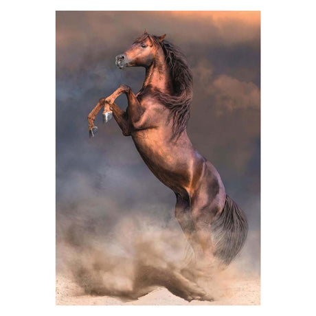 Clementoni puzzle étalon rouge sauvage, 500 pcs.