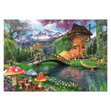 Clementoni puzzle la vieille maison de chaussures, 500 pcs.