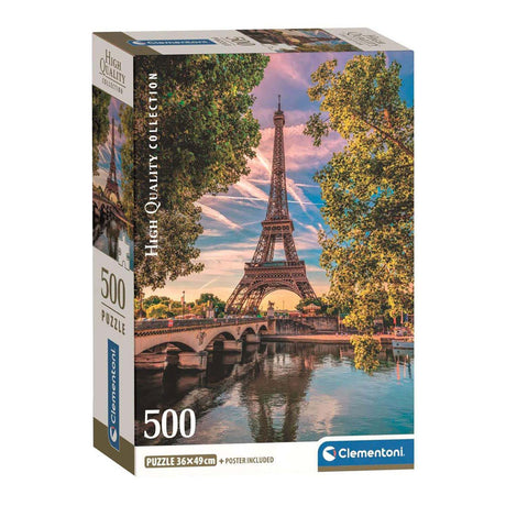 Puzzle Clementoni le long de la seine, 500 pcs.