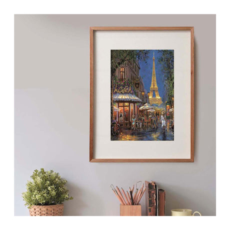 Clementoni puzzle nuit au café eiffel, 500 pcs.