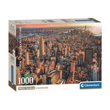 Clementoni puzzle new york city, 1000 pcs.