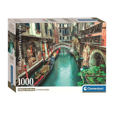 Clementoni puzzle Canal de Venise, 1000 pcs.