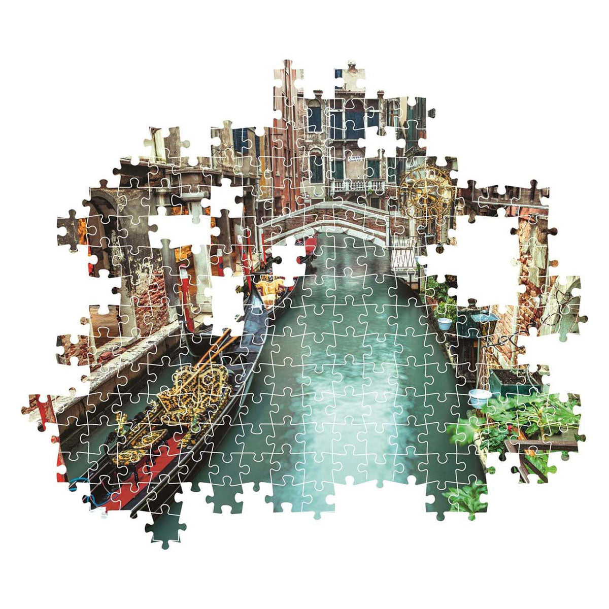 Clementoni puzzle Canal de Venise, 1000 pcs.