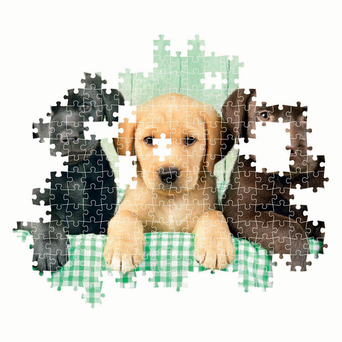 Clementoni puzzle trois laboratoires, 1000 pcs.