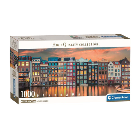 Clementoni puzzle lumineux Amsterdam, 1000 pcs.