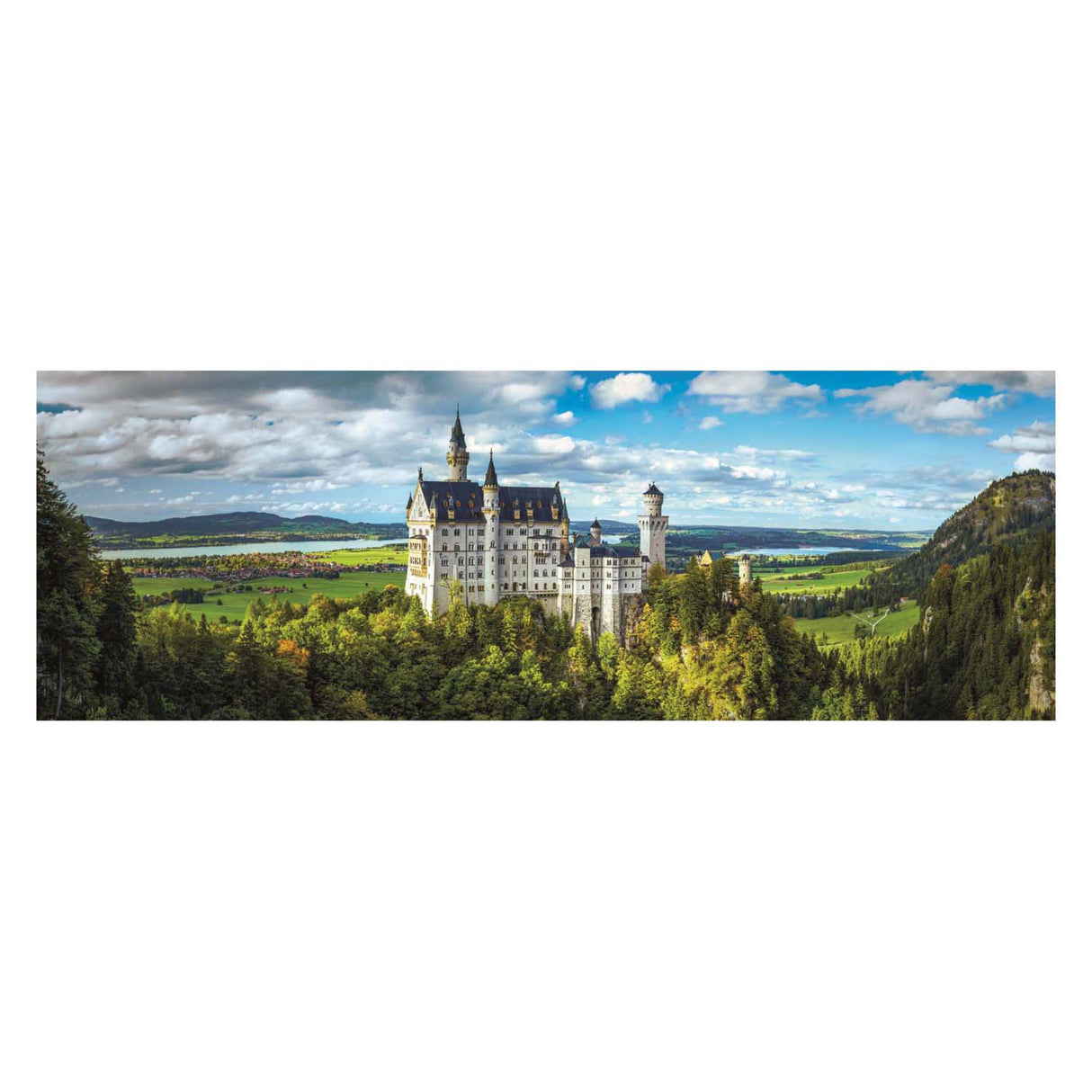 Puzzle Clementoni le château de Neuschwanstein, 1000 pcs.