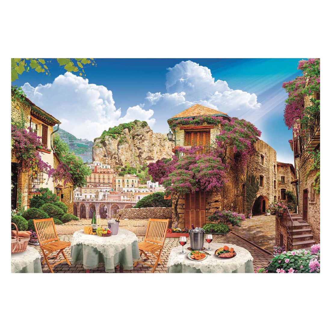 Clementoni puzzle vue italienne, 1500 pcs.