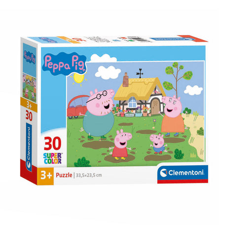 Clementoni - puzzle - 30 pièces - Peppa Pig - puzzle enfant - à partir de 3 ans