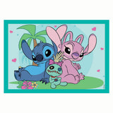 Clementoni puzzle super couleur 4 en 1 point