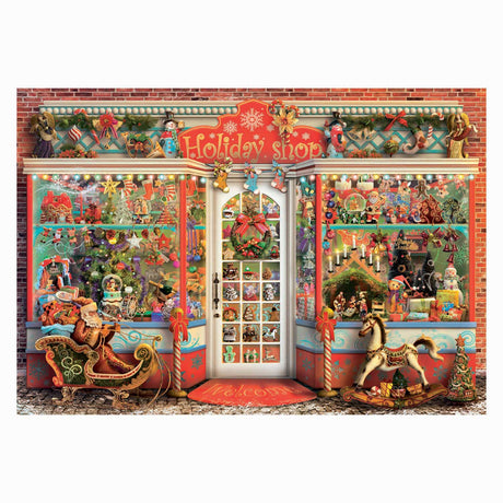 Clementoni puzzle Boutique de Noël - 1000 pcs.