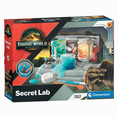 Le laboratoire secret de Clementoni Jurassic World fabrique du slime