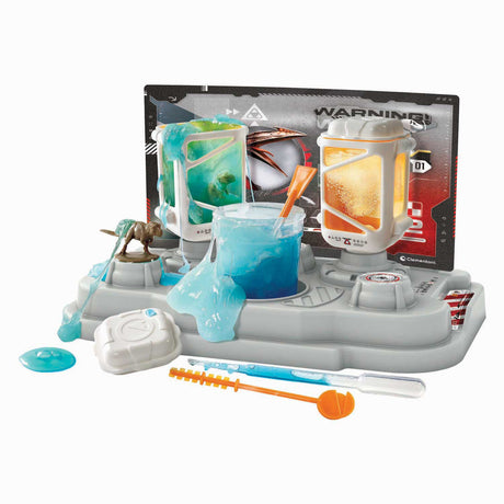 Le laboratoire secret de Clementoni Jurassic World fabrique du slime