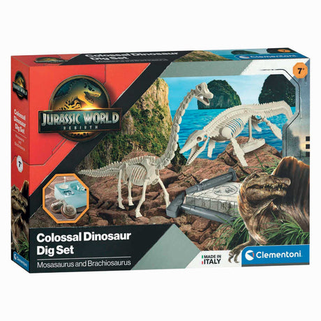 Ensemble de fouilles du monde jurassique Clementoni