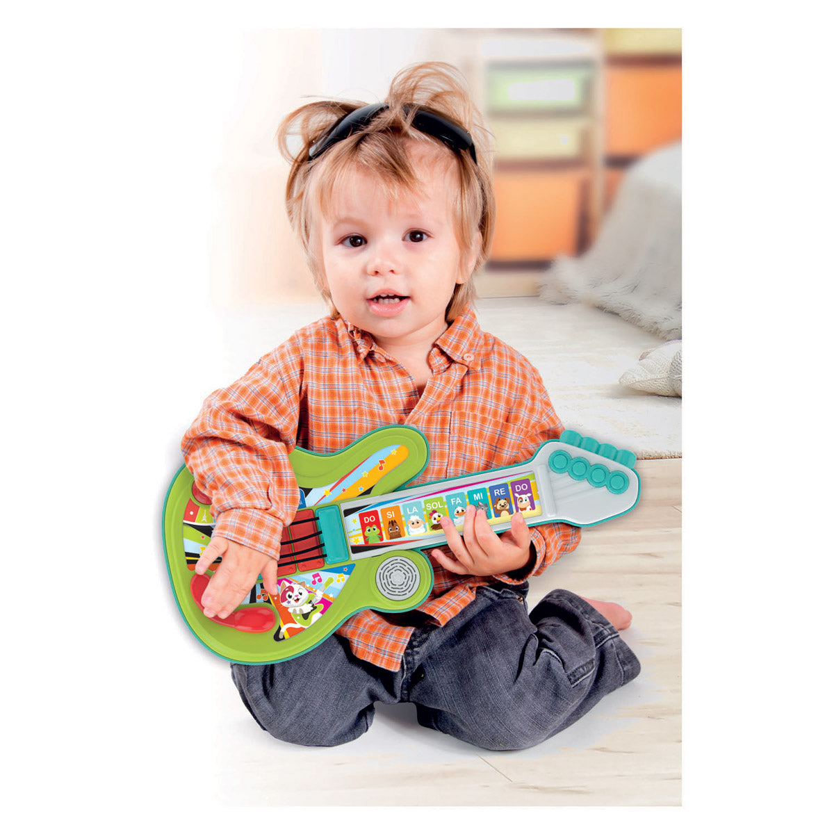 Animaux guitare bébé Clementoni