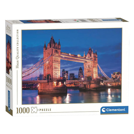 Clementoni puzzle Tower Bridge la nuit - 1000 pcs.