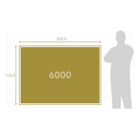 Clementoni - puzzle - 6000 pièces - coucher de soleil à Venise - collection de haute qualité - puzzle pour adultes