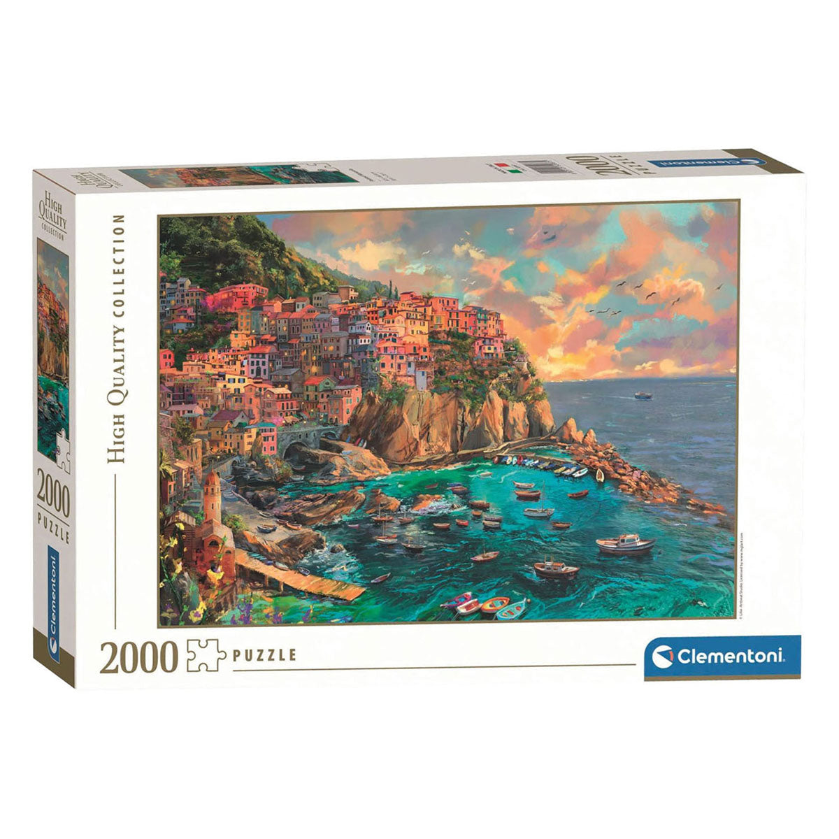 Clementoni puzzle peint manarola - 2000 pcs.