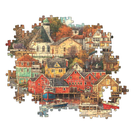 Clementoni puzzle Good Times Harbour - 1500 pcs.