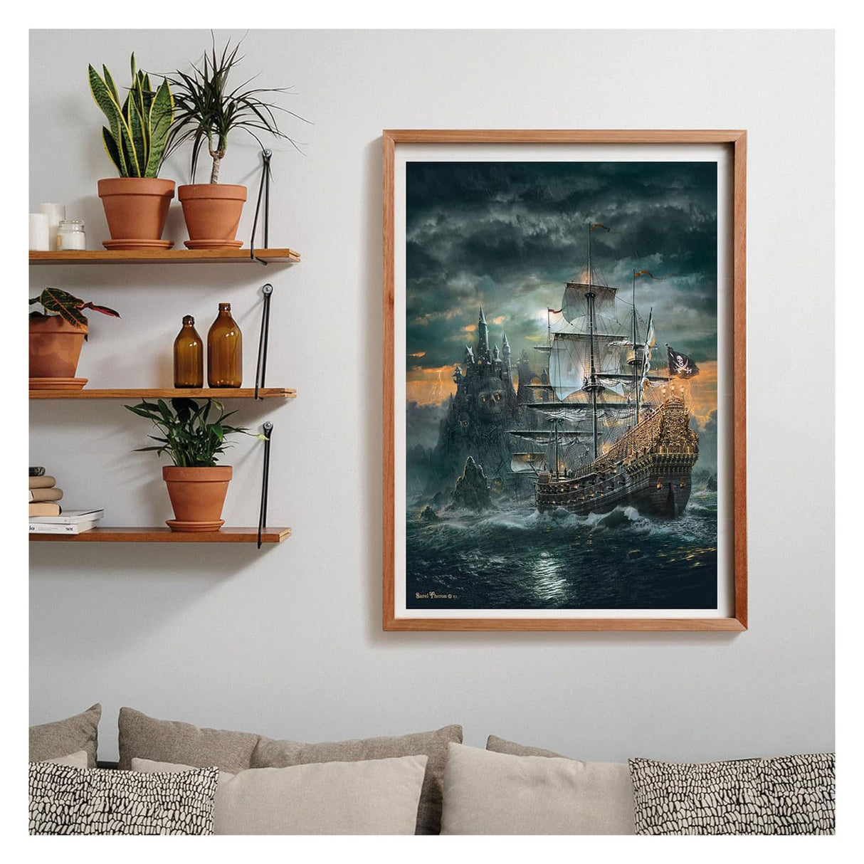 Puzzle Clementoni le bateau pirate - 1500 pcs.