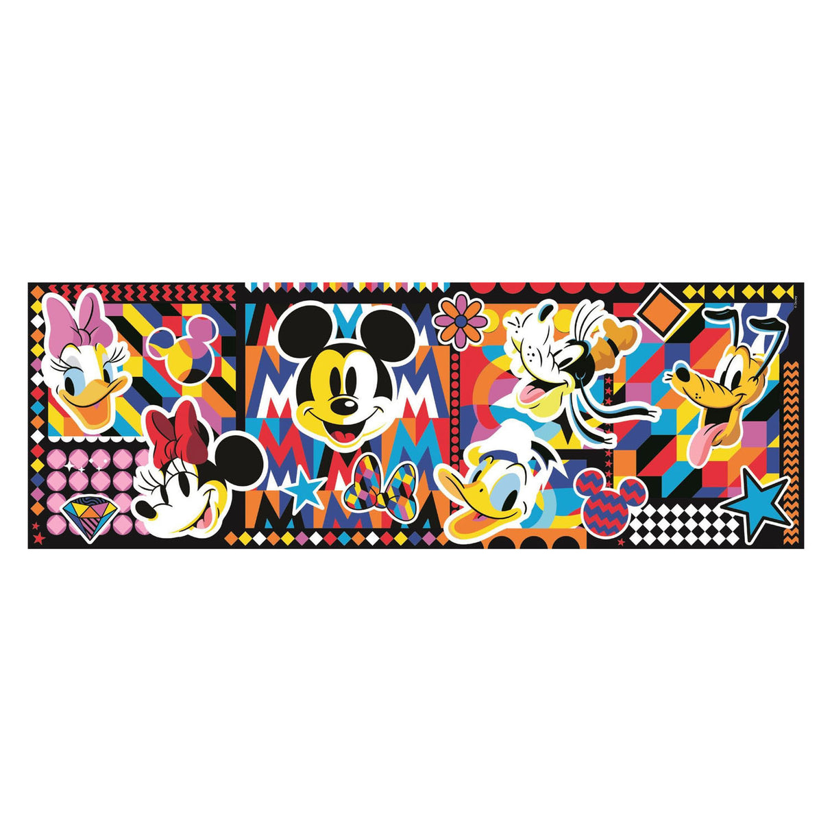 Clementoni puzzle panorama Disney - 1000 pcs.
