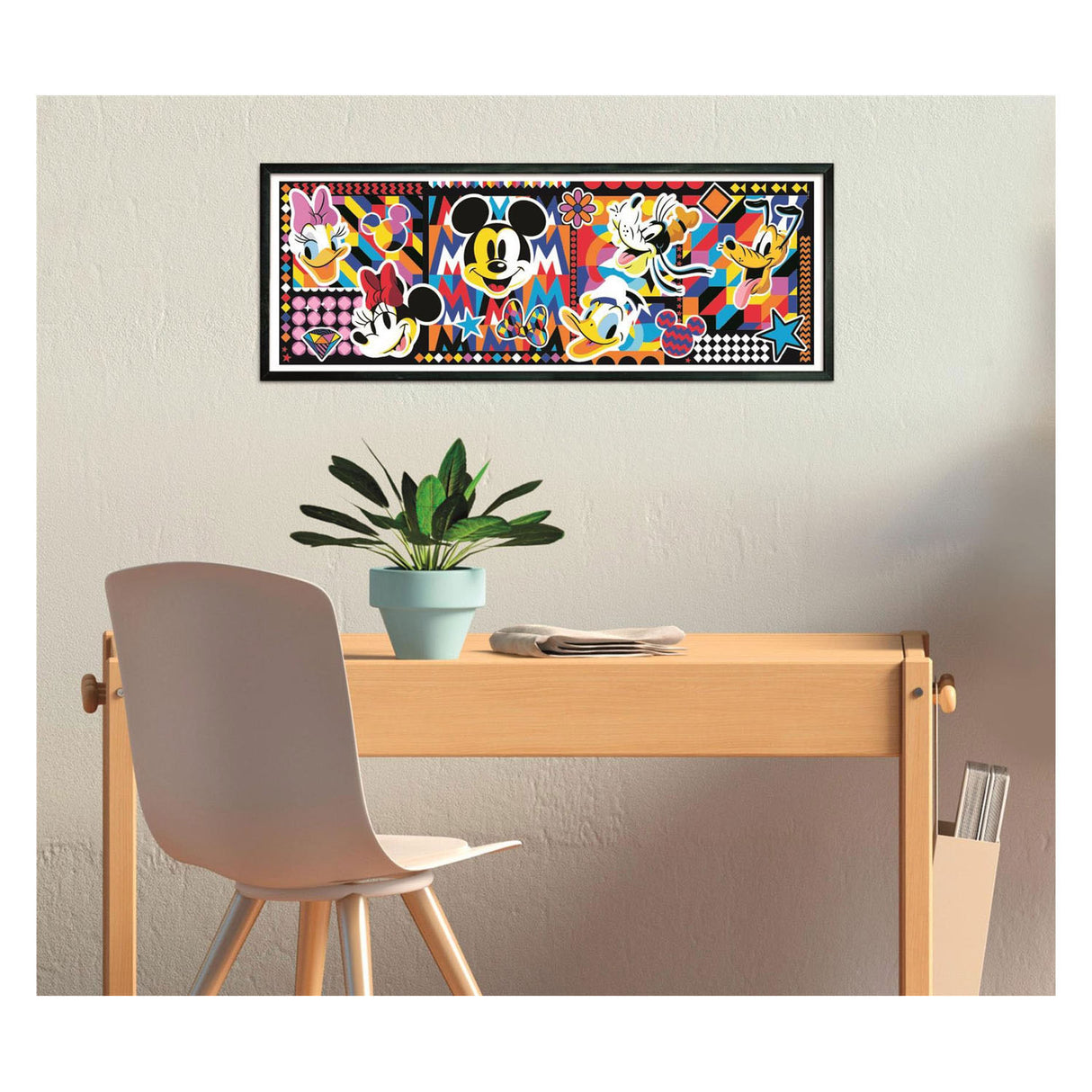 Clementoni puzzle panorama Disney - 1000 pcs.