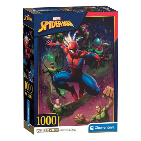 Clementoni puzzle Spiderman - 1000 pcs.