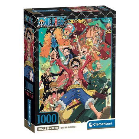 Clementoni - puzzle - 1000 pièces - une pièce - anime