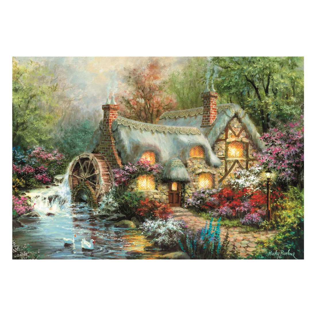 Clementoni puzzle Retraite à la campagne - 1500 pcs.