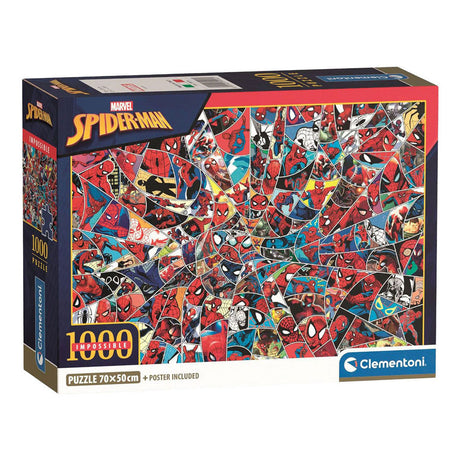 Clementoni puzzle Impossible Marvel Spiderman - 1000 pcs.