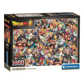 Clementoni puzzle impossible dragonball - 1000 pcs.