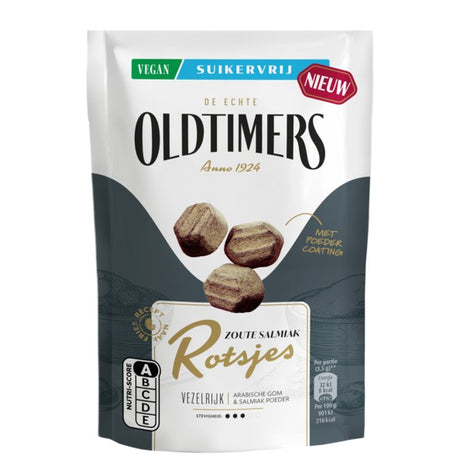 Voitures anciennes oldtimer sal ammoniac rocks sachet sans sucre (12x 100 gr)
