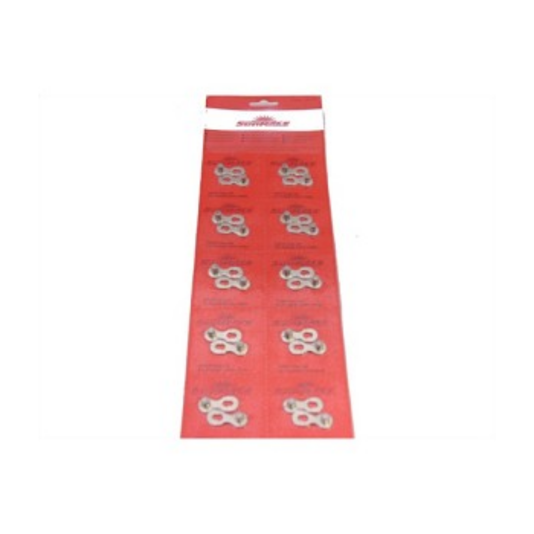 Sunrace Chain Link 7-8 Speed ​​10 Pièces - Argent