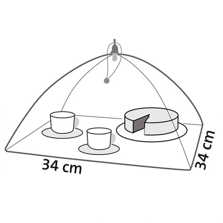 Cagoule anti-mouches Westmark 34x34 cm | 2 pièces