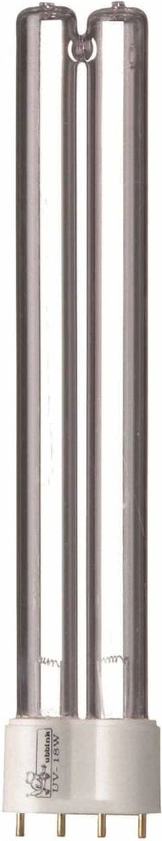 Lampe de remplacement ubbink pour lampe UV-C PL-18W transparent