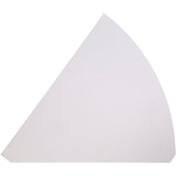 Cônes Creativ company, h: 68 cm, d 20 cm, blanc, 5 pièces 1 boîte