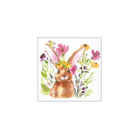 Serviettes Ambiente 33cm fille lapin fsc mix