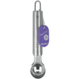 Metaltex ustensiles de cuisine boule à melon acier inoxydable argent 17,5 cm accessoire de cuisine.