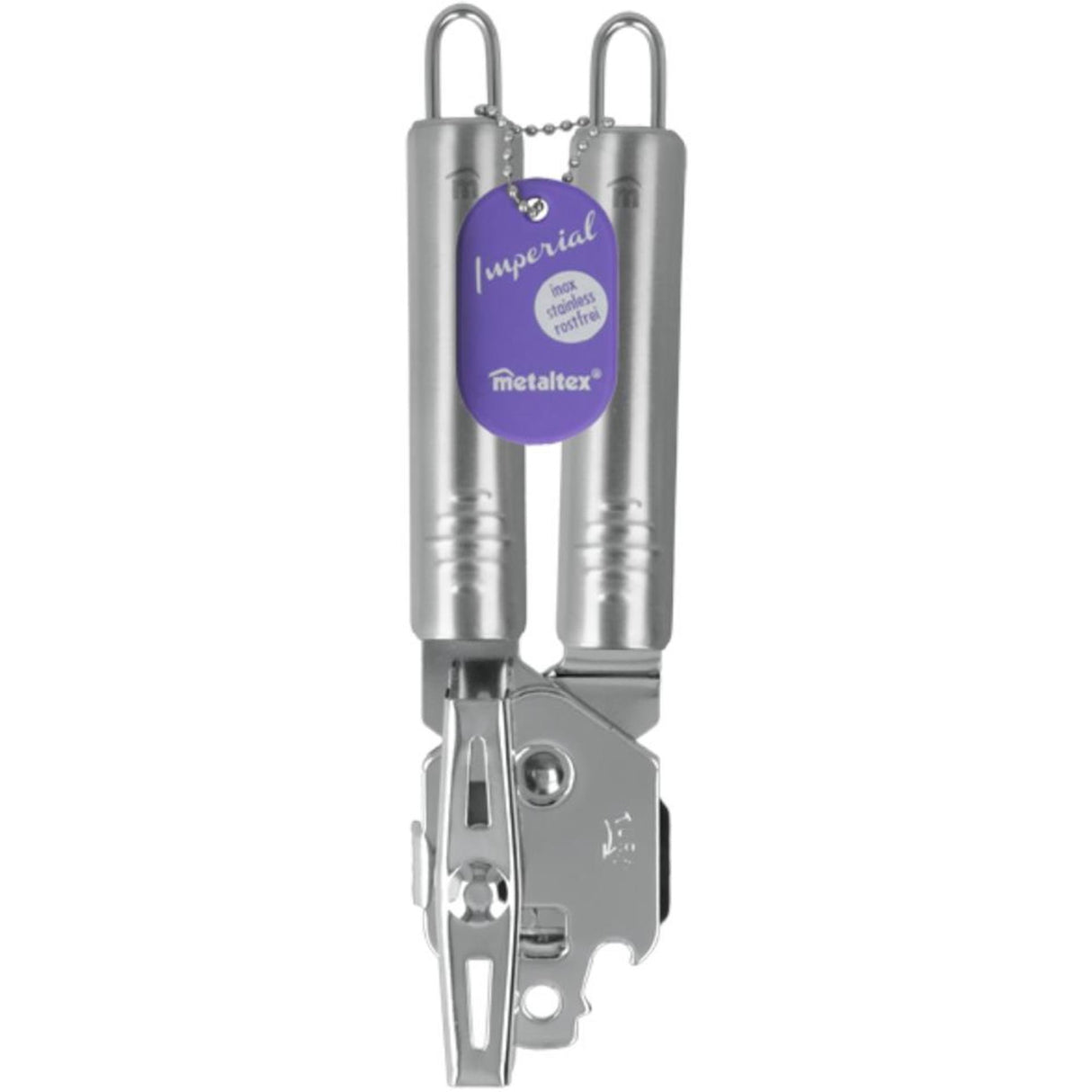 Metaltex ouvre-boîte impérial en acier inoxydable 20,5 cm